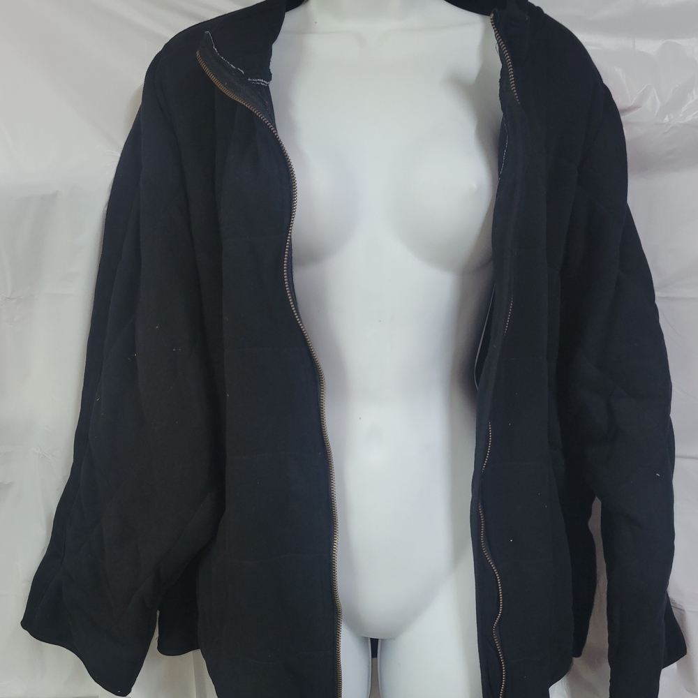 Men's Black Quilted Jacket